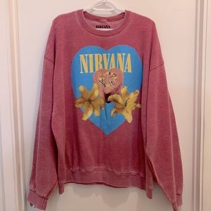 💝 RARE! Nirvana Heart Shaped Box Unisex Crewneck Sweatshirt • Size 2XL